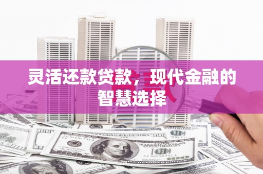 孝感灵活还款贷款，现代金融的智慧选择