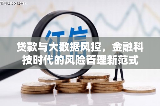孝感贷款与大数据风控，金融科技时代的风险管理新范式
