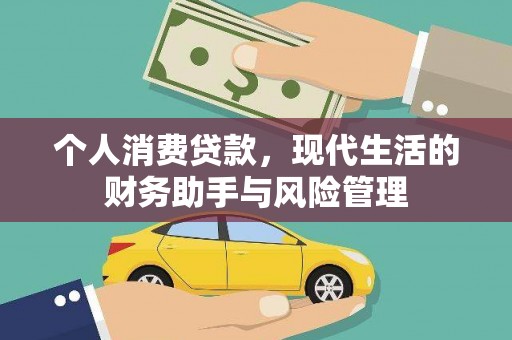 孝感个人消费贷款，现代生活的财务助手与风险管理