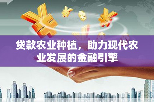 孝感贷款农业种植，助力现代农业发展的金融引擎