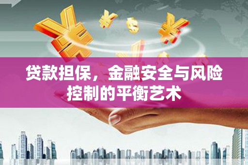 孝感贷款担保，金融安全与风险控制的平衡艺术