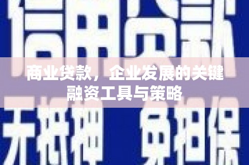 孝感商业贷款，企业发展的关键融资工具与策略