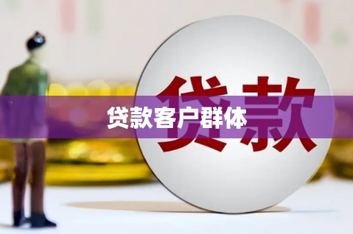 孝感贷款客户群体