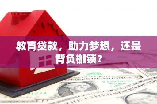 孝感教育贷款，助力梦想，还是背负枷锁？