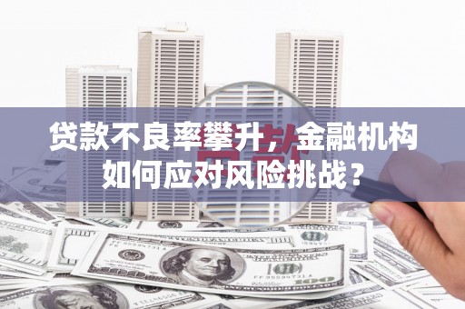 孝感贷款不良率攀升，金融机构如何应对风险挑战？