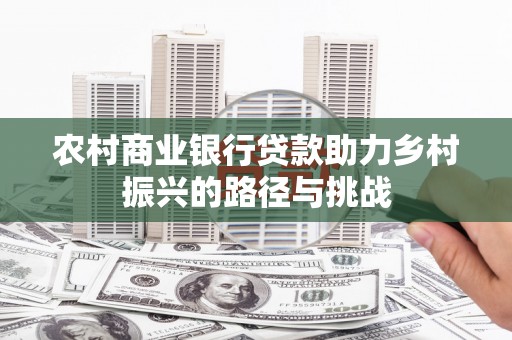 孝感农村商业银行贷款助力乡村振兴的路径与挑战