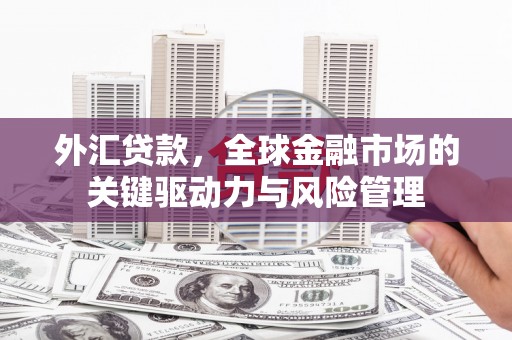孝感外汇贷款，全球金融市场的关键驱动力与风险管理