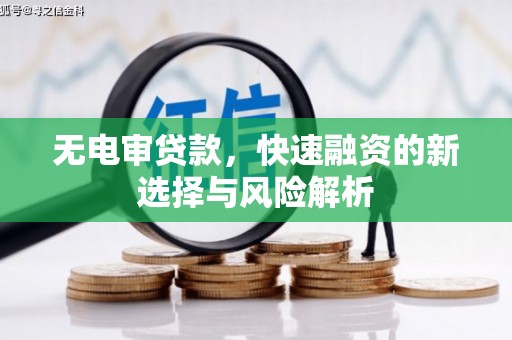 孝感无电审贷款，快速融资的新选择与风险解析