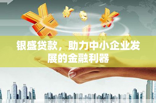 孝感银盛贷款，助力中小企业发展的金融利器