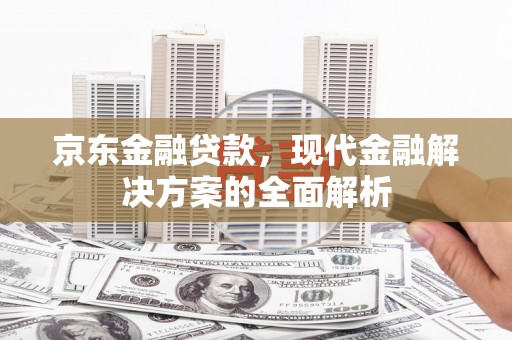 孝感京东金融贷款，现代金融解决方案的全面解析