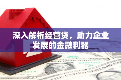 孝感深入解析经营贷，助力企业发展的金融利器