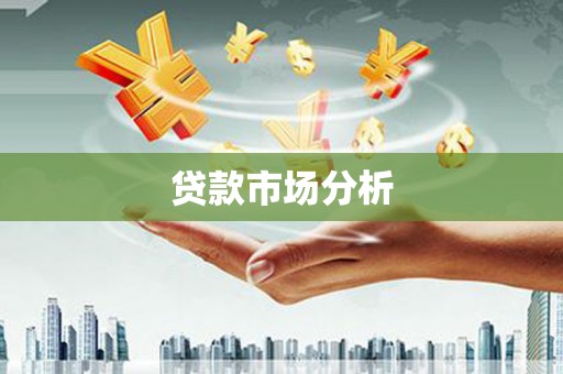 孝感贷款市场分析