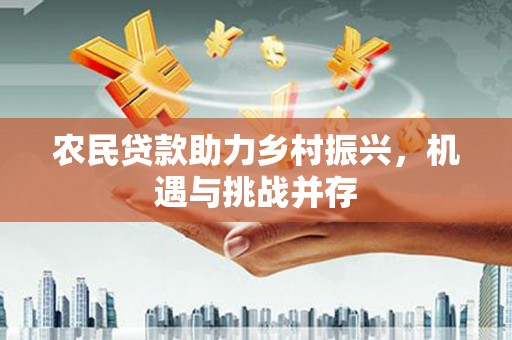 孝感农民贷款助力乡村振兴，机遇与挑战并存