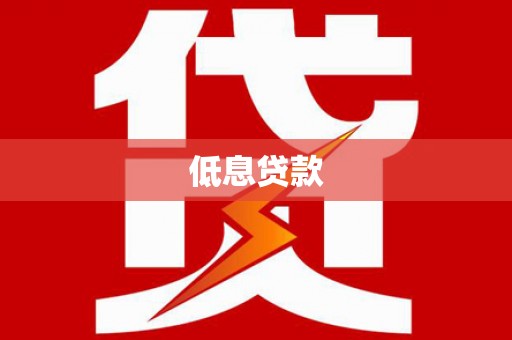 孝感低息贷款