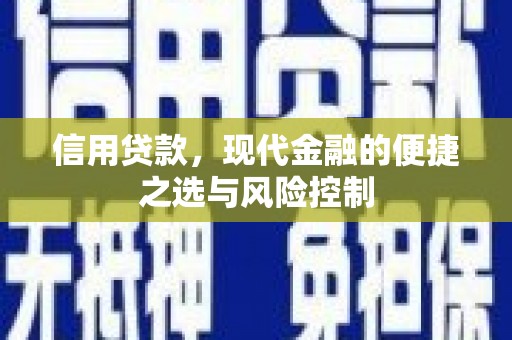 孝感信用贷款，现代金融的便捷之选与风险控制