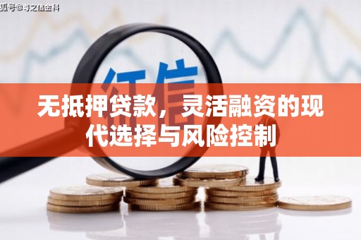 孝感无抵押贷款，灵活融资的现代选择与风险控制