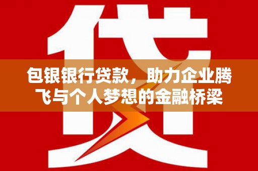 孝感包银银行贷款，助力企业腾飞与个人梦想的金融桥梁