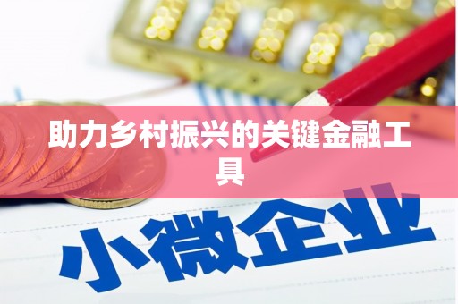 孝感助力乡村振兴的关键金融工具