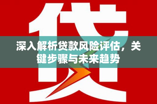 孝感深入解析贷款风险评估，关键步骤与未来趋势