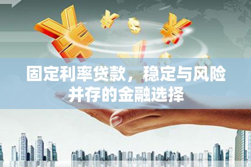 孝感固定利率贷款，稳定与风险并存的金融选择