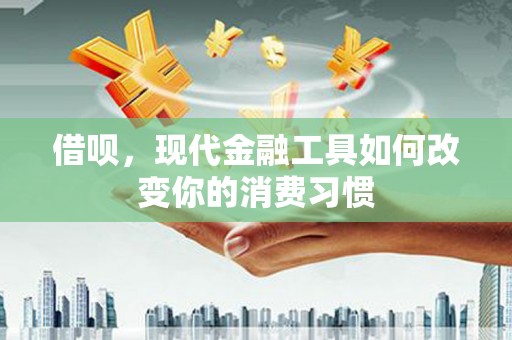 孝感借呗，现代金融工具如何改变你的消费习惯