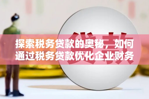 孝感探索税务贷款的奥秘，如何通过税务贷款优化企业财务
