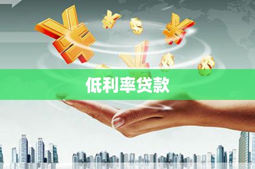 孝感低利率贷款