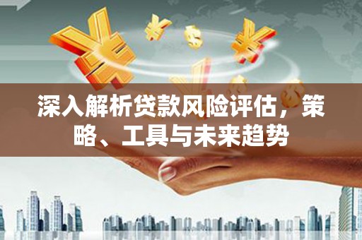 孝感深入解析贷款风险评估，策略、工具与未来趋势