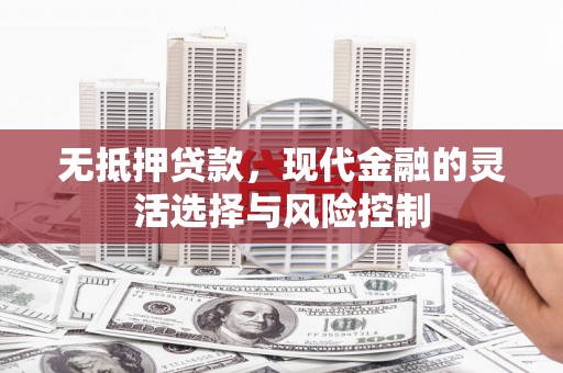 孝感无抵押贷款，现代金融的灵活选择与风险控制