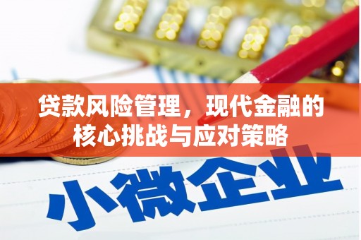 孝感贷款风险管理，现代金融的核心挑战与应对策略