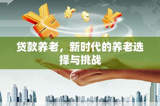 孝感贷款养老，新时代的养老选择与挑战