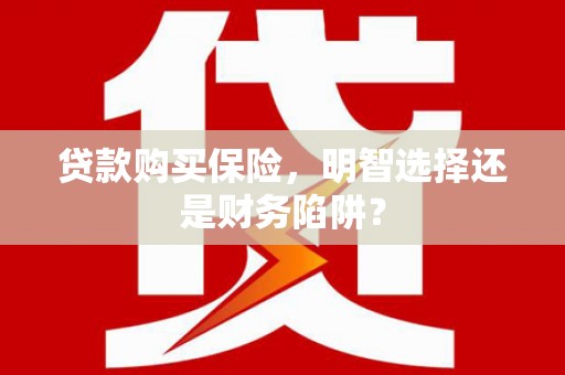 孝感贷款购买保险，明智选择还是财务陷阱？