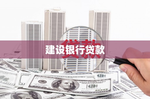 孝感建设银行贷款