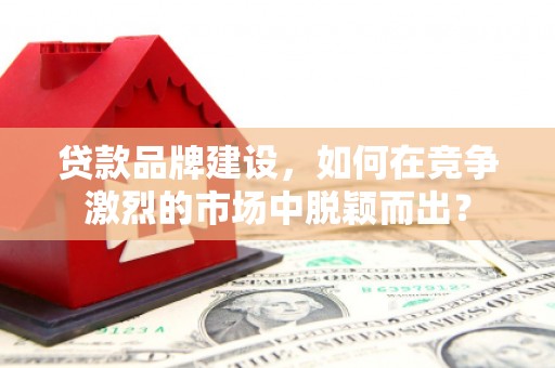 孝感贷款品牌建设，如何在竞争激烈的市场中脱颖而出？