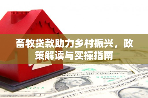 孝感畜牧贷款助力乡村振兴，政策解读与实操指南