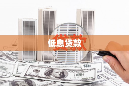 孝感低息贷款