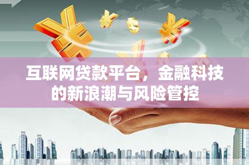 孝感互联网贷款平台，金融科技的新浪潮与风险管控