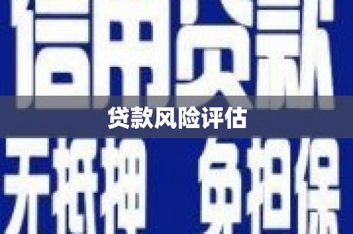 孝感贷款风险评估