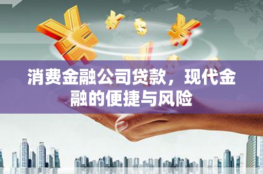 孝感消费金融公司贷款，现代金融的便捷与风险