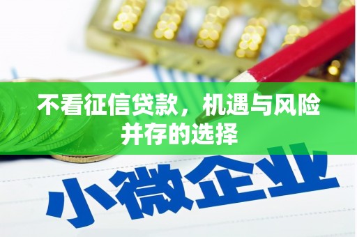 孝感不看征信贷款，机遇与风险并存的选择