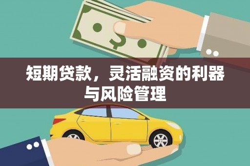 孝感短期贷款，灵活融资的利器与风险管理